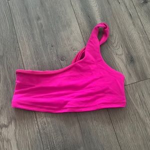 Alo One Shoulder Bra